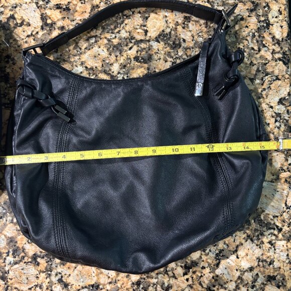 KENNETH COLE REACTION SOFT LEATHER HOBO SHOULDER BAG - Picture 2 of 2